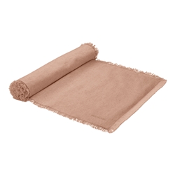 Ecology Fray Table Runner Blush