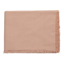 Ecology Fray Table Cloth Blush