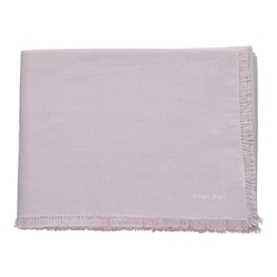 Ecology Fray Table Cloth Lilac