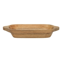 Ecology Drift Oval Shallow Bowl With Handle