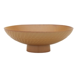 Ecology Portsea Footed Serving Bowl Cedar