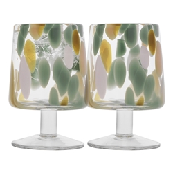 Ecology Camille Set of 4 Goblets 310ml Citron