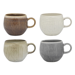 Ecology Linen Set of 4 Mugs 330ml Autumn