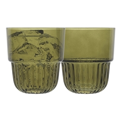 Ecology Callisto Set of 4 Tumblers 260ml Olive