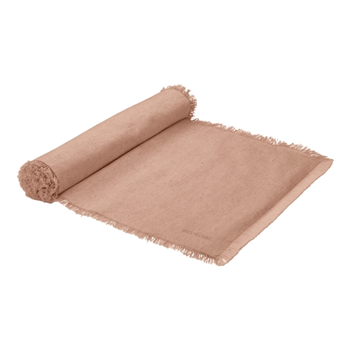 Ecology Fray Table Runner Blush