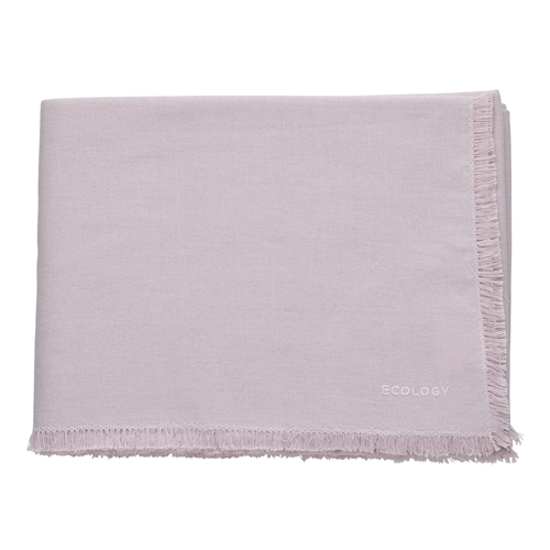 Ecology Fray Table Cloth Lilac