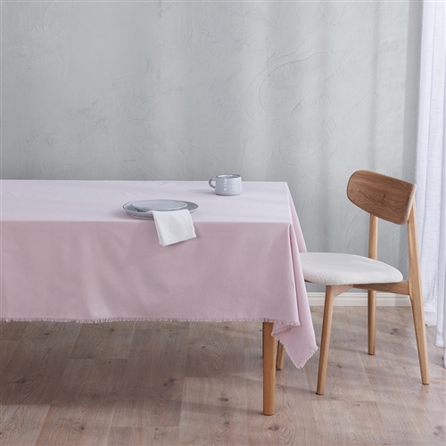 Ecology Fray Table Cloth Lilac