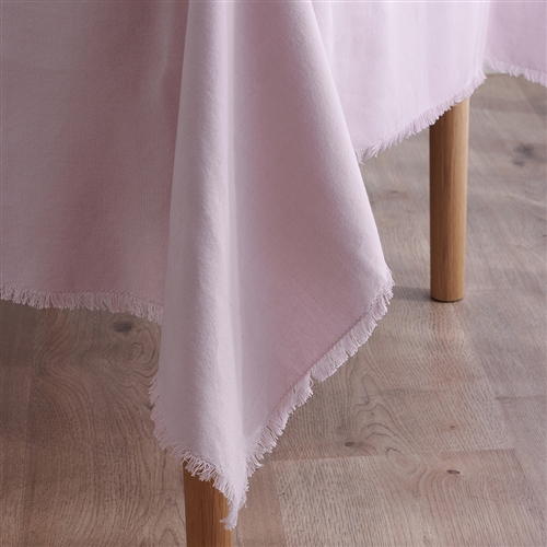 Ecology Fray Table Cloth Lilac