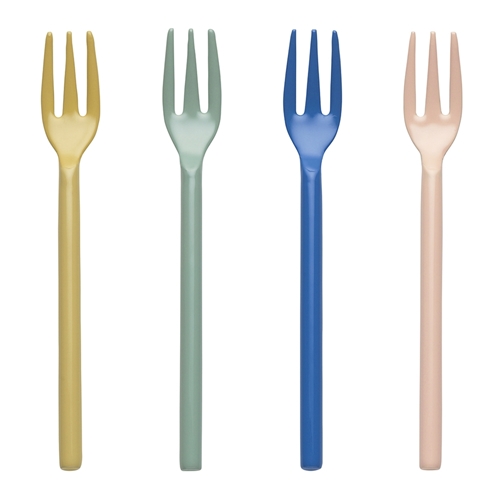 Ecology Apostle Set of 4 Cake Forks 13cm