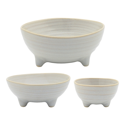 Ecology Ottawa Set of 3 Nesting Bowls Oyster