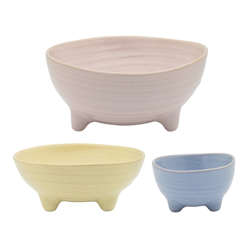 Ecology Ottawa Set of 3 Nesting Bowls Coloured