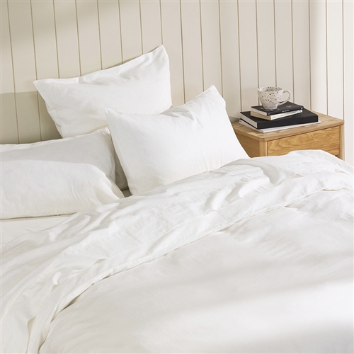 Ecology Dream Quilt Cover King White