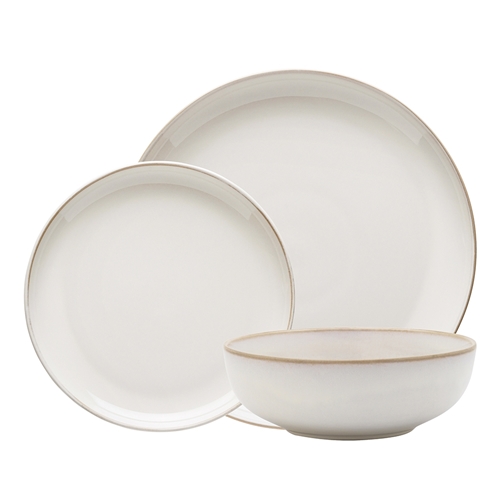 Ecology Element 12 Piece Dinnerset Blanc