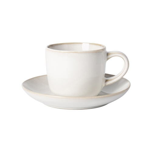 Ecology Element Espresso Cup & Saucer Blanc