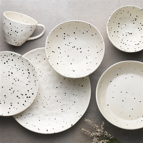 Speckle Side Plate Polka 21cm