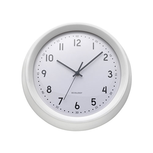 Ecology Sandglass Wall Clock 30cm White