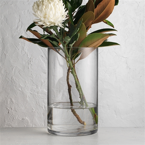 Ecology Fleur Wide Cylinder Vase 25cm