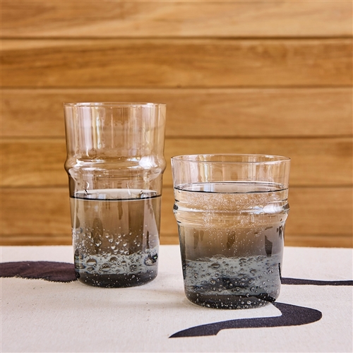 Ecology Dion Set of 4 Tumblers 260ml Smoke