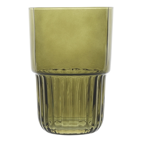 Ecology Callisto Set of 4 Highball Tumblers 410ml Olive