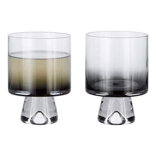 Tom Dixon Tank Low Ball Glasses Black